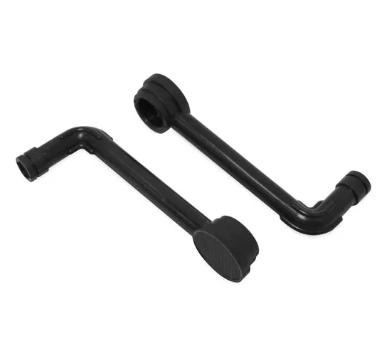 BC Air Cleaner Carburetor Breather Vent Tube Pair for Harley-Davidson 1