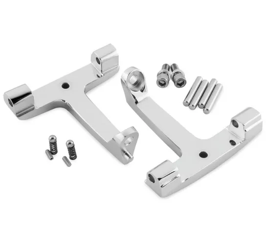 BC Chrome Rear Passenger Floorboard T Bracket 1