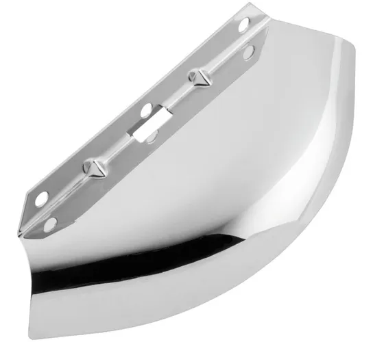 BC Chrome Front Fork Wind Deflector Baffle for Harley Touring FLHT FLHR FLHX