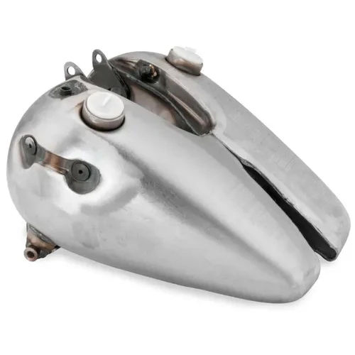 Bikers Choice Hand Shift Gas Fuel Petrol 1Pc Rod Style Tank 3.5 Gal