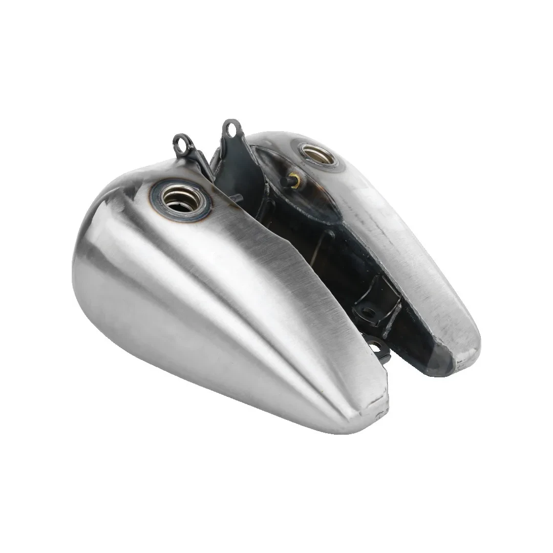 BC Flat Side Gas Petrol Fuel Tank 5 Gal for Harley Softail FXST FLST