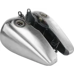 BC Flat Side Gas Petrol Fuel Tank 5 Gal for Harley Softail FXST FLST
