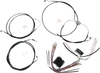 Magnum XR Clutch Brake Cable Kit Black w Chr for 12-14in. ABS