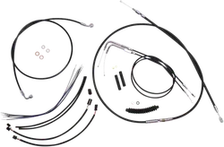 Magnum XR Clutch Brake Cable Kit Black w Chr for 12-14in.