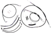 Magnum XR Clutch Brake Cable Kit Black w Chr for 12-14in.