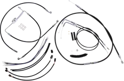 Magnum XR Clutch Brake Cable Kit Black w Chr for 12-14in.