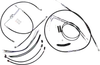 Magnum XR Clutch Brake Cable Kit Black w Chr for 12-14in.