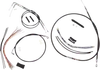 Magnum XR Clutch Brake Cable Kit Black w Chr for 12-14in.