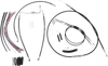 Magnum XR Clutch Brake Cable Kit Black w Chr for 12-14in.