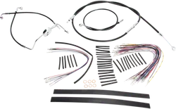 Magnum XR Clutch Brake Cable Kit Black w Chr for 12-14in.