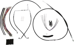 Magnum XR Clutch Brake Cable Kit Black w Chr for 15-17in.