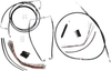 Magnum XR Clutch Brake Cable Kit Black w Chr for 12-14in. ABS