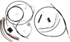 Magnum XR Clutch Brake Cable Kit Black w Chr for 12-14in. ABS