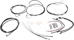 Magnum XR Clutch Brake Cable Kit Black w Chr for 12-14in. ABS