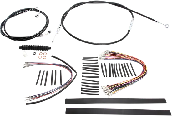 Magnum XR Clutch Brake Cable Kit Upper Black w Chr for 15-17in. ABS