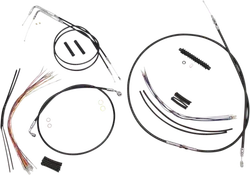 Magnum XR Clutch Brake Cable Kit Black w Chr for 15-17in.