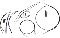 Magnum XR Clutch Brake Cable Kit Black w Chr for 10-12in.
