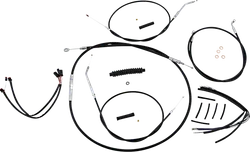 Magnum XR Clutch Brake Cable Kit Black w Chr for 14-16in.