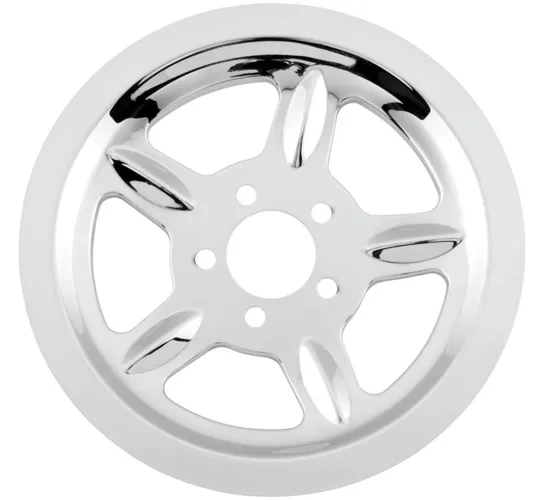 BC Chrome Rear Wheel Drive Belt Pulley Cover With Hardware for Harley Sportster 1