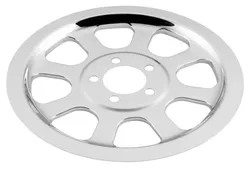 BC Chrome Rear Wheel Drive Belt Pulley Cover for Harley Softail FXST FLST
