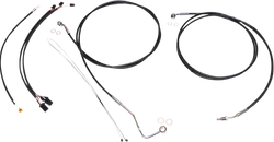 Magnum XR Clutch Brake Cable Kit Upper Black w Chr for 12-14in. ABS