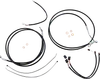Magnum XR Clutch Brake Cable Kit Upper Black w Chr for 15-17in. ABS