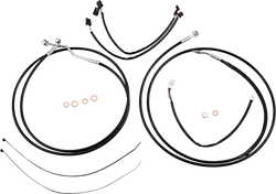 Magnum XR Clutch Brake Cable Kit Upper Black w Chr for 12-14in. ABS