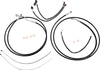 Magnum XR Clutch Brake Cable Kit Upper Black w Chr for 12-14in. ABS
