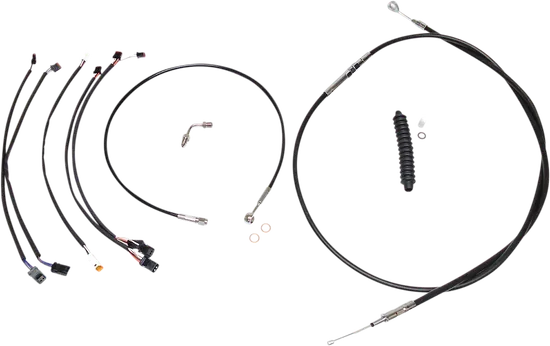 Magnum XR Clutch Brake Cable Kit Upper Black w Chr for 12-14in. ABS