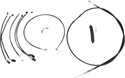 Magnum XR Clutch Brake Cable Kit Upper Black w Chr for 12-14in. ABS