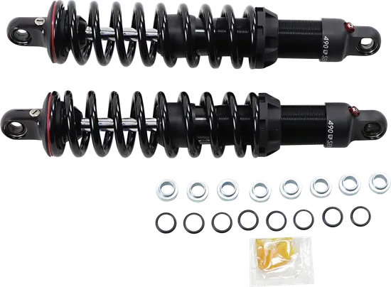 Progressive 490 Series Monotube Rear Shock Damper 14in Black Heavy Duty 1