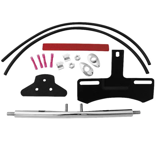 BC Turn Signal Relocation To License Plate Bracket Kit