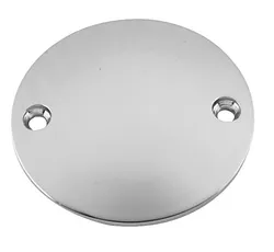BC Chrome Ignition Timing Cover Protector Domed Harley Evo Big Twin Sportster
