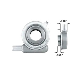 BC Front Wheel Speedometer Drive Unit 2:1 Ratio for Harley Sportster Super Glide