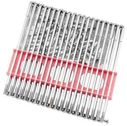 BC Chrome Front Rear Wheel Spokes With Drop Center Rim