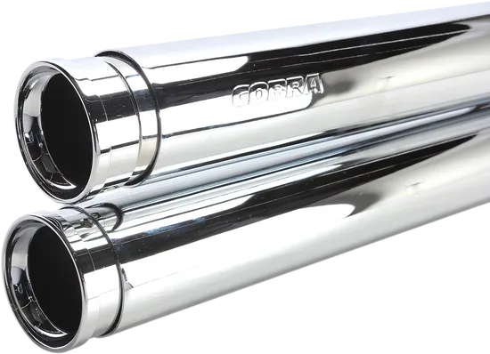 Cobra Chrome Speedster Long Exhaust Muffler