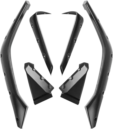 Maier Stealth Black Front Rear Fender Flare Guard Set 6pc 1