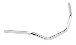 Bikers Choice Chrome 1in Smooth Miller Handlebar 4in Rise