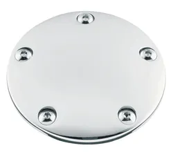 BC Chrome Ignition Timing Cover Protector Domed for Harley Twin Cam