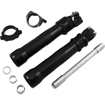 Alloy Art Black 49mm Lower Front Fork Leg Pair ABS only