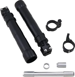 Alloy Art Black 49mm Lower Front Fork Leg Pair ABS only