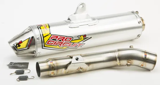 Pro Circuit Polished T4 Slip On Silencer