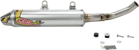 Pro Circuit T4 Slip On Silencer w Spark Arrestor