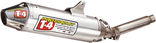 Pro Circuit Polished T4 Slip On Silencer