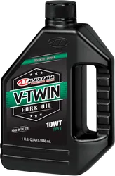 Maxima V Twin 10W Fork Oil 1 Quart Liter