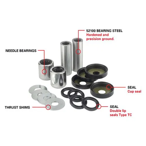 All Balls Front Lower A Arm Bearings Kit for Polaris ATV UTV