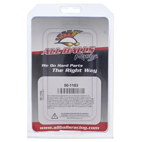 All Balls Rear Independent Suspension A Arm Bearing Bushing Kit