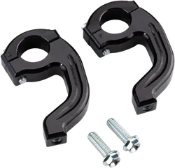 Moose Racing 1 1/8in Black Pro Taper Aluminum Handguard Clamp