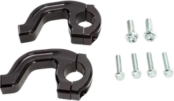 Moose Racing 7/8in Black Aluminum Handguard Clamp