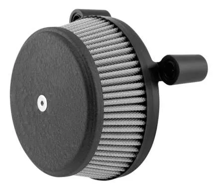 Arlen Ness Big Sucker Stage 1 Air Filter Kit w Cover Smooth Black 3